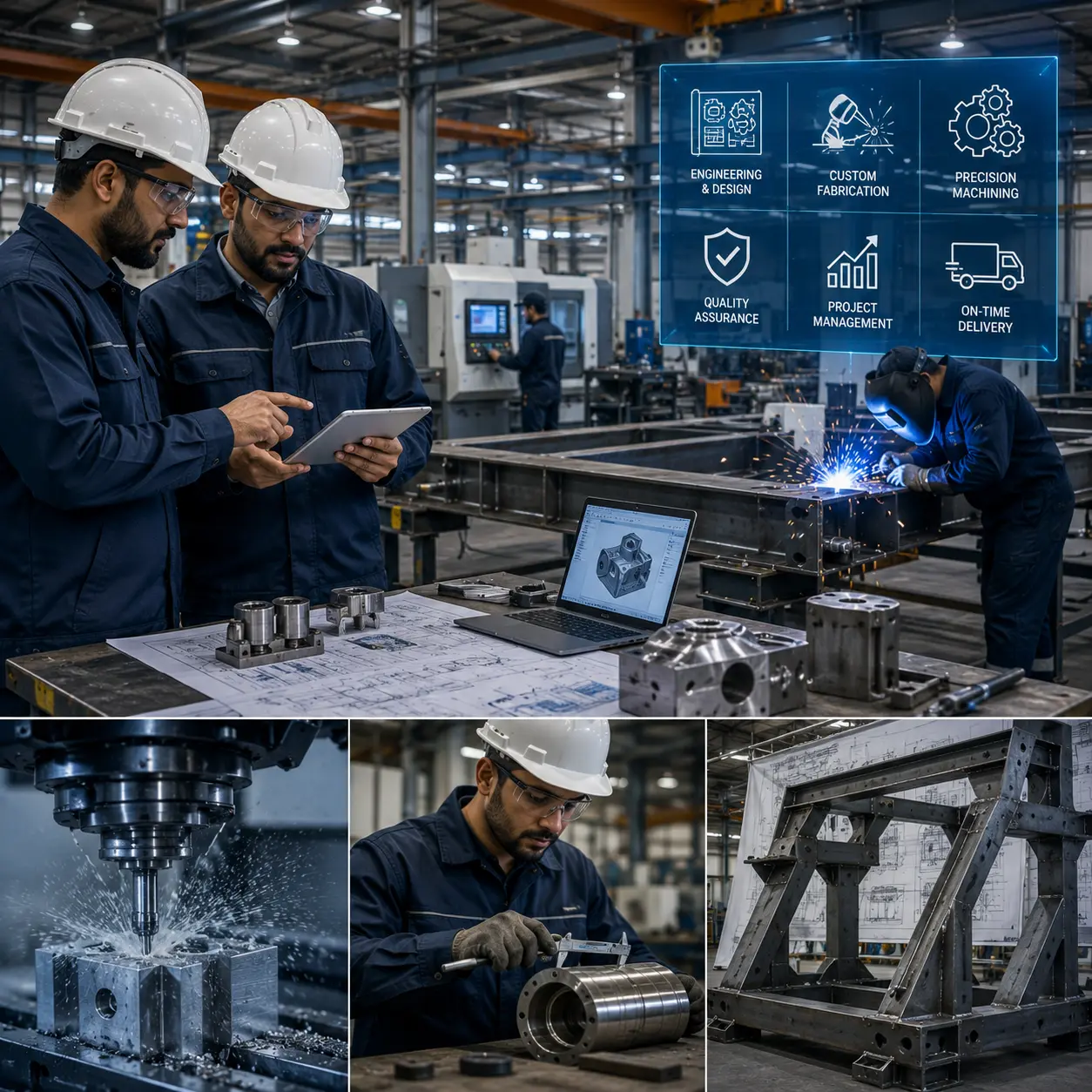 Strategic Manufacturing Support & Custom Fabrication