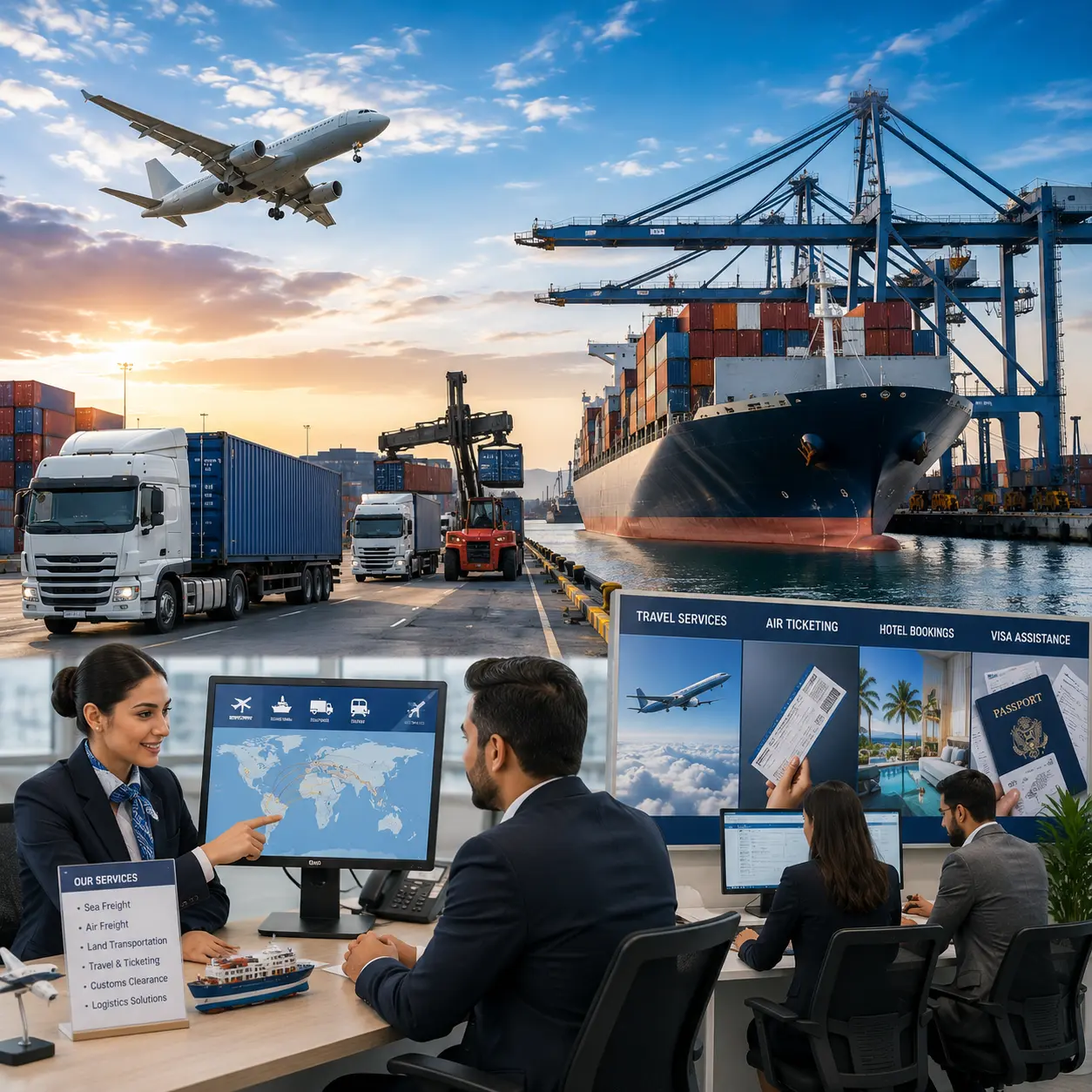 Marine, Travel & Transportation Services